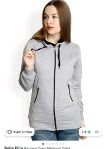 Red Zip-Up Hoodie