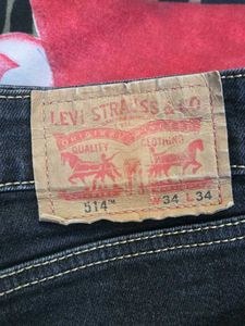 Men Black Levi's Jeans