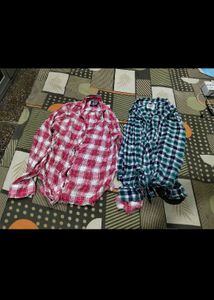 Stylish Plaid Shirts - Set of 2