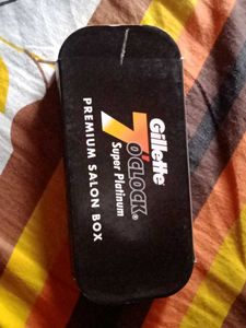 Gillette 7 O'Clock Razor Blades Box