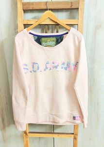 Pink US Army Graphic Sweatshirt Size-38