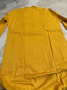 mens Yellow Kurta