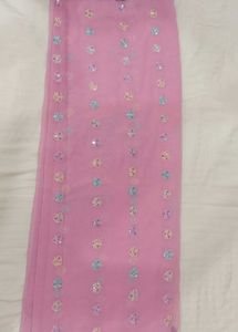 Beautiful Pink Saree