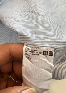 Men's Light Blue Long Sleeve Shirt