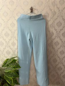 Baby Blue Flare Pants