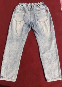 Cute Graphic Print Jeans