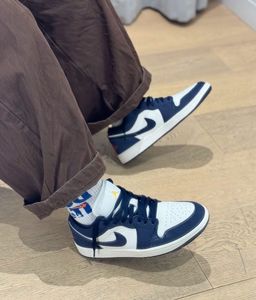 Air Jordan 1 Low Navy White