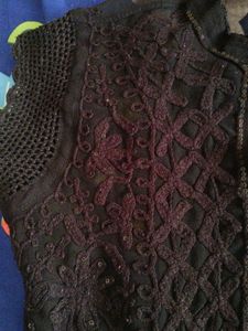 Black Kurti Set