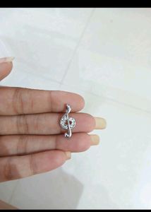 Black Metal Jhumka And Pendent