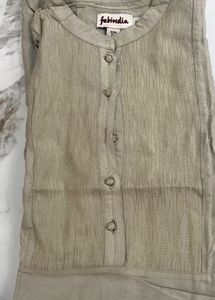 Fabindia Elegant Beige Kurta