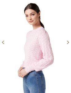 Forever New Textured Mia Pointelle Knit Jumper