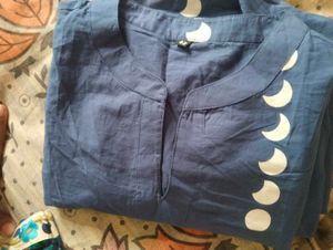 ,Stylish Blue Kurta