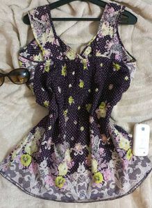 Vintage Floral Cami