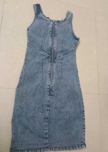 Women's Denim Sheath Dress