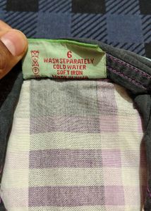 Unique Striped Short Sleeve Shirt
