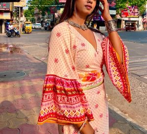 Boho co-ord with Bell Sleeves