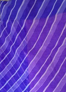 🎀🎀Vibrant Purple Leheriya Saree