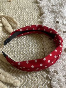Red Polka Dot Headband