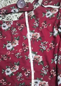 Charming Floral Print Maxi Dress