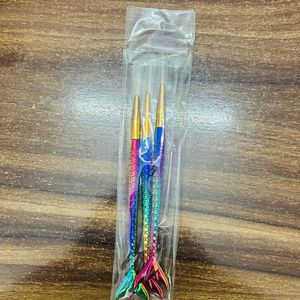 Mermaid Tail Nail Art Brushes