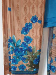 Sepia Floral Dream suit Material