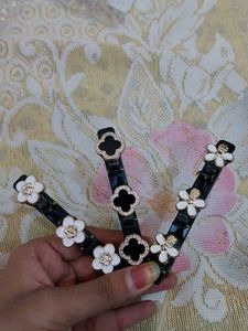 Floral Hair Clips - Set of Three