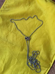 Elegant Silver Chain Necklace with Pendant