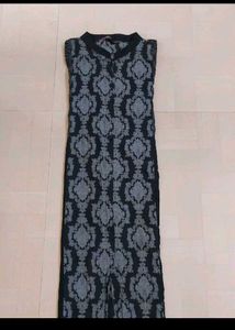 Libas Black Printed XL Kurta For Women