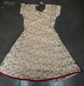 Brasso Dress Or Kurti ,Mid Length, For Festive Occasion.