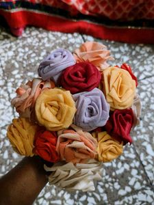 Fabric Flower Bouquet