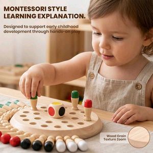 Wooden Memory Game &amp; Dice Set