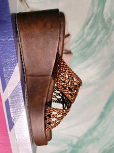 Woven Wedge Sandals