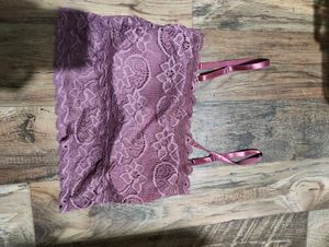 Lace Bralette Camisole Top (Padded)
