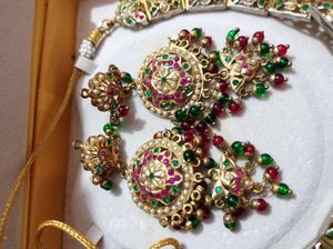 Luxury Kundan Necklace Set✨
