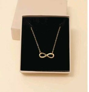 Delicate Infinity Pendant Necklace