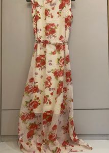 Floral Minimalist Maxi Dress