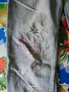 Light Wash Distressed Jeans