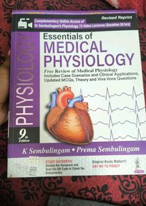 Essentials of Medical Physiology - 9th Edition wit