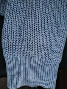 Dusty Blue Knit Cardigan