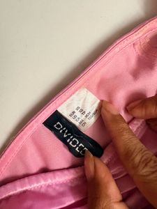 H&amp;M Chic Pink Long Sleeve Mini Dress