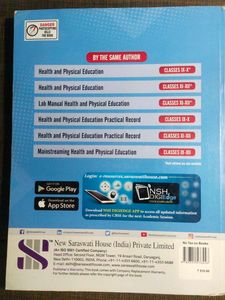 Saraswati Lab Manual XII Health &amp; Physical Educati
