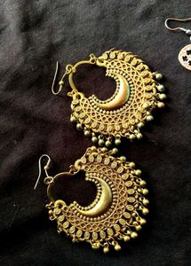 Layered Key &amp; Lock Necklace + earring set