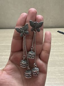 Boho Butterfly Drop Earrings
