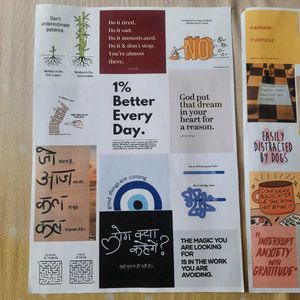 Motivational Quotes &amp; Affirmations Sheets