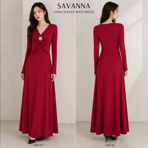 Savanna Long Sleeve Maxi Dress
