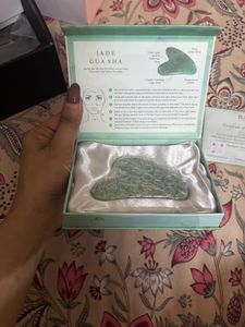 Genuine Jade Gua Sha Facial Scraper Tool