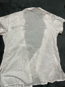 Elegant White Embroidered Kurta