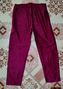 A-Line  Kurta Trouser Set
