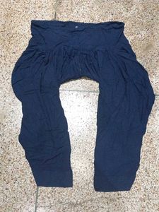 Navy Blue Patiala Pants