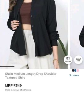 Classic Black shirt